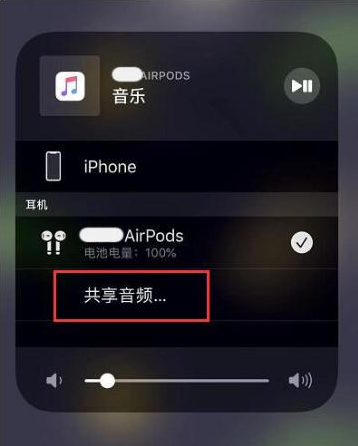 铺前镇苹果14音频维修点分享iPhone14音频共享设置方法 