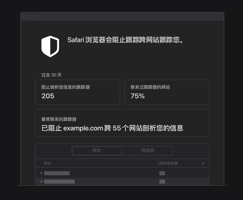 铺前镇苹果手机维修分享如何在 Safari 浏览器中查看和打开隐私报告 